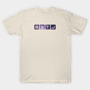 ESTJ Galaxy Blocks T-Shirt